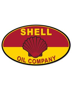 Shell Oil Company, Featured Artists/Shell, Oval, 24 X 14 Inches
