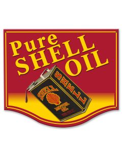 Pure Shell Oil, Featured Artists/Shell, Plasma, 19 X 16 Inches