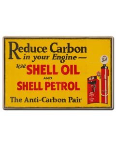 Reduce Carbon Shell Oil Petrol, Featured Artists/Shell, Satin, 24 X 16 Inches