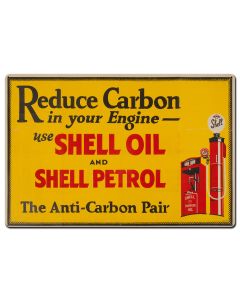 Reduce Carbon Shell Oil Petrol, Featured Artists/Shell, Satin, 36 X 24 Inches