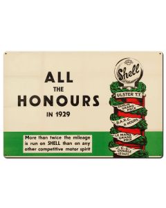 Shell All The Honours 1929, Featured Artists/Shell, Satin, 36 X 24 Inches