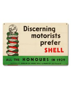 Discerning Motorists Prefer Shell, Featured Artists/Shell, Satin, 18 X 12 Inches