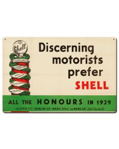Discerning Motorist Prefer Shell, Featured Artists/Shell, Satin, 24 X 16 Inches
