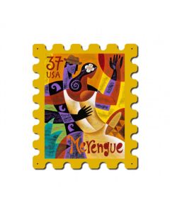 Dance Merengue, Home and Garden, Stamp Metal Sign, 15 X 19 Inches