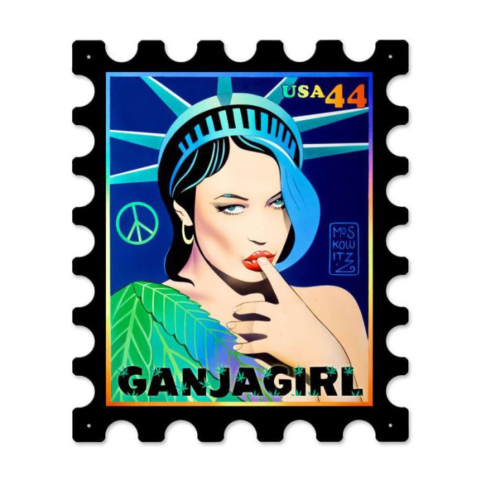 Ganga Girl Postage Stamp 